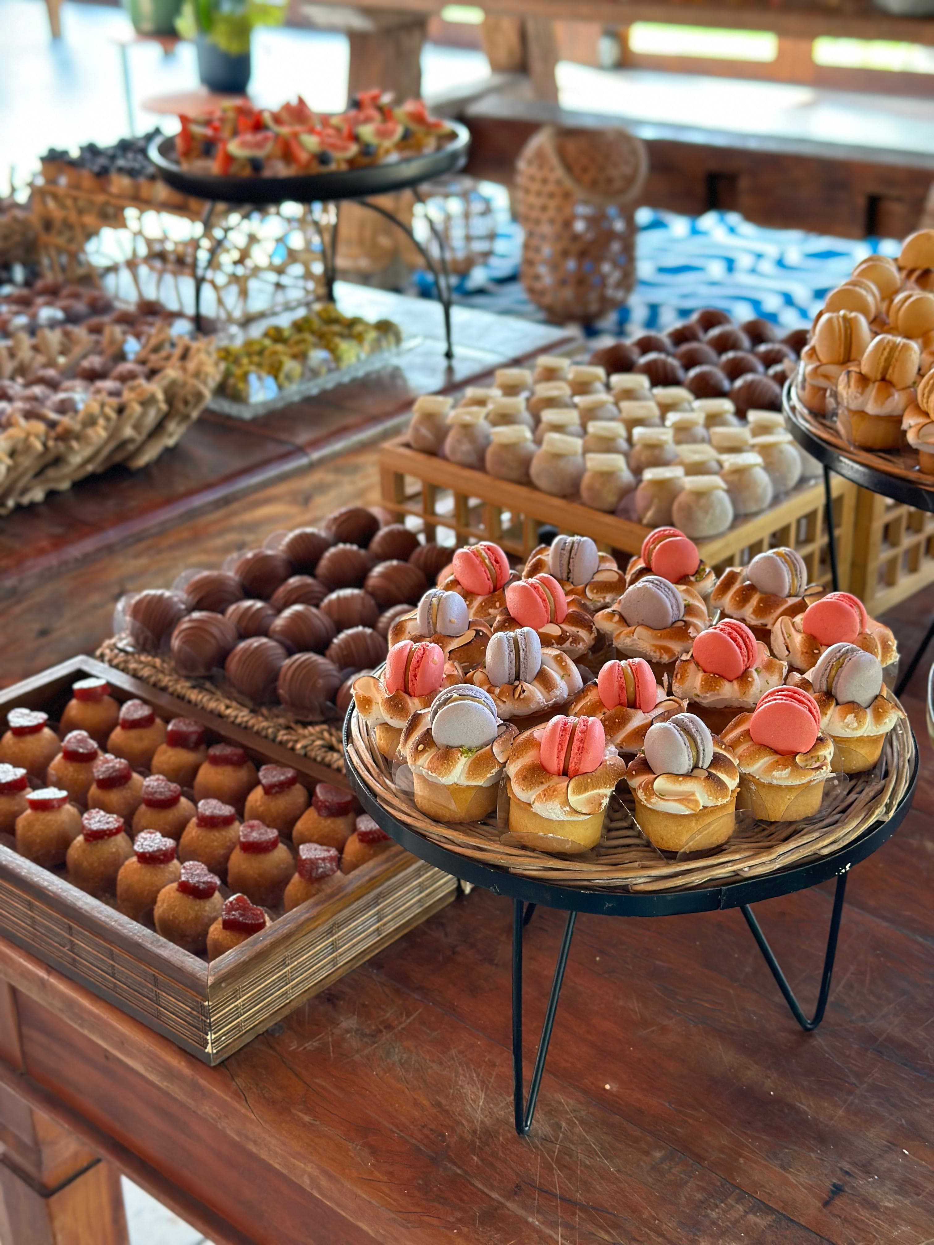 Mesa de doces para evento