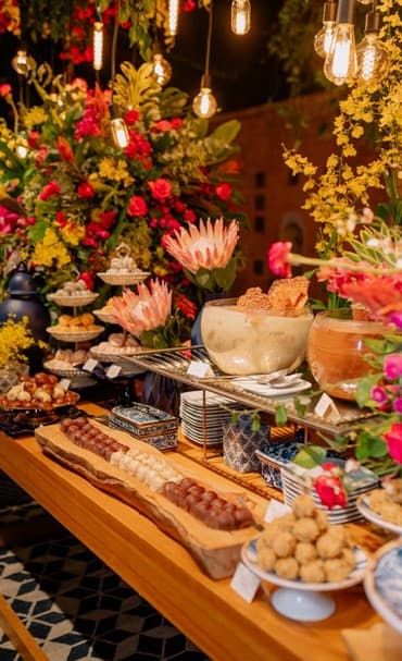 Mesa de casamento