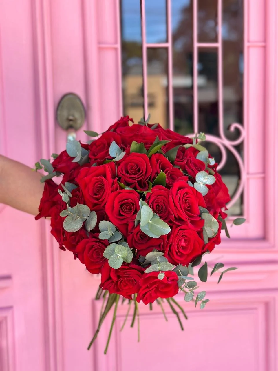 Arranjo de Rosas Vermelhas