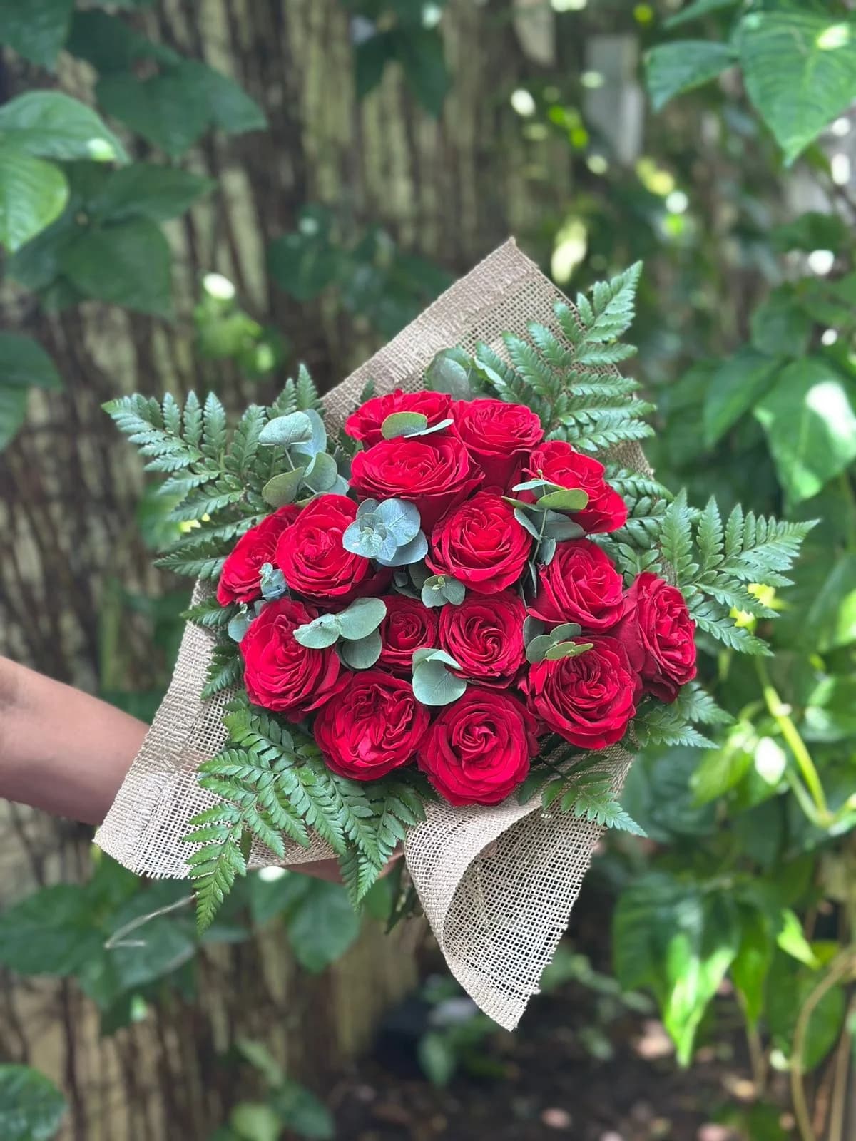 Arranjo de Rosas Vermelhas